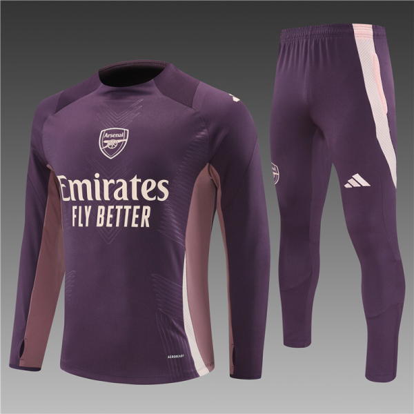 24/25 Arsenal Training Jersey Player Edition Purple