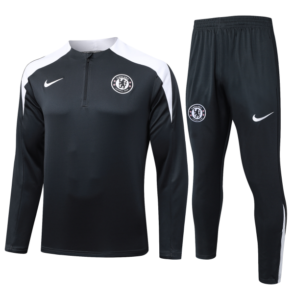 Chelsea Nike 25/26 Training Set - Dark Grey - Kids