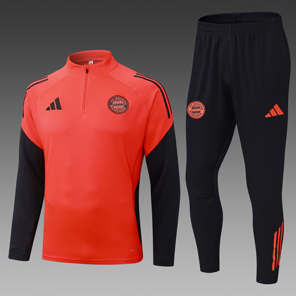 FC Bayern Adidas 25/26 Training Kit Tangerine