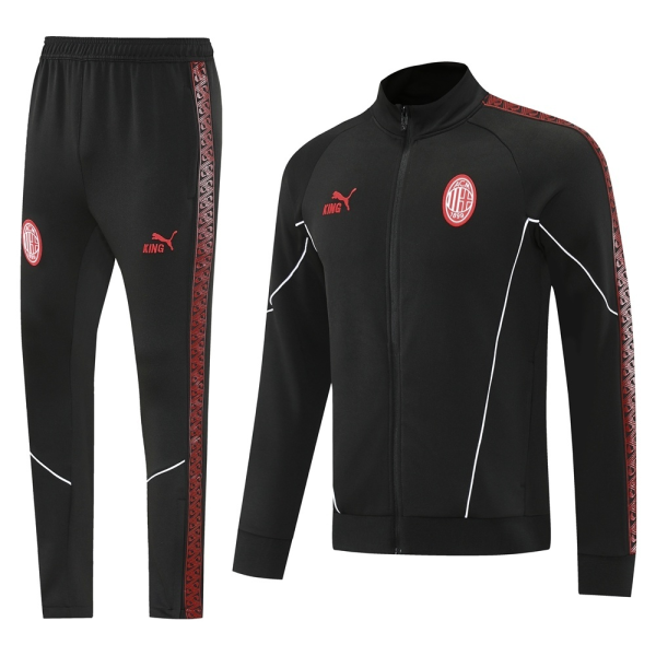 AC MILAN BLACK JACKET SET KING COLLECTION 25/26