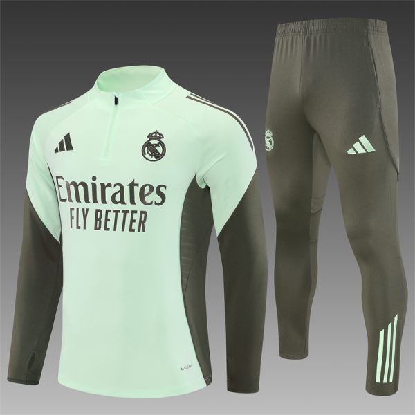 Real Madrid adidas Training Set 25/26 Lime Green