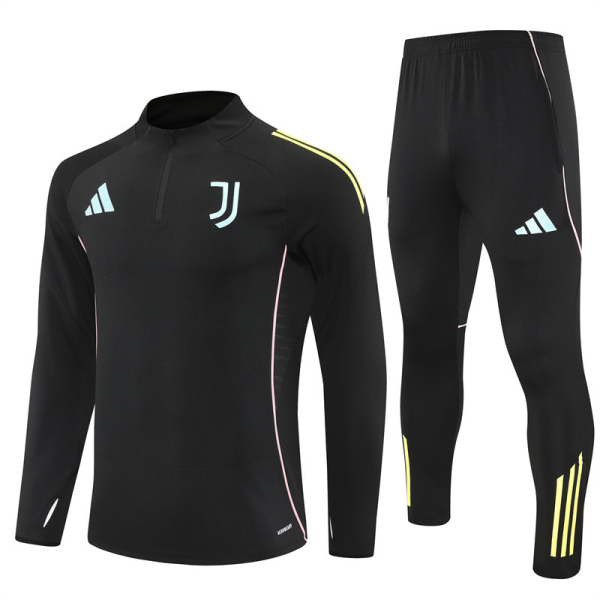JUVENTUS BLACK TRACK SUIT 2025/26