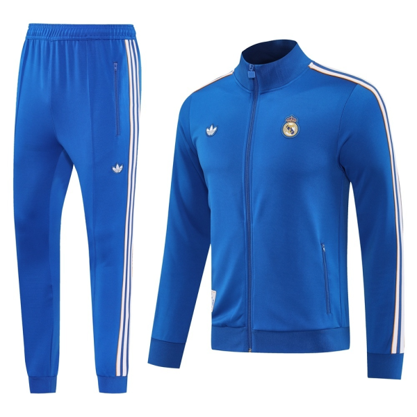 Men's Real Madrid adidas Training Tracksuit 25/26 Blue