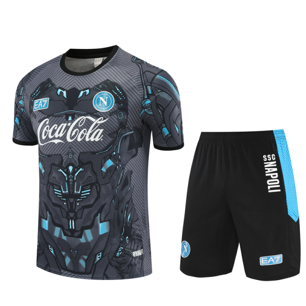 SSC Napoli Ebony Training Jersey 2025/2026 Kids