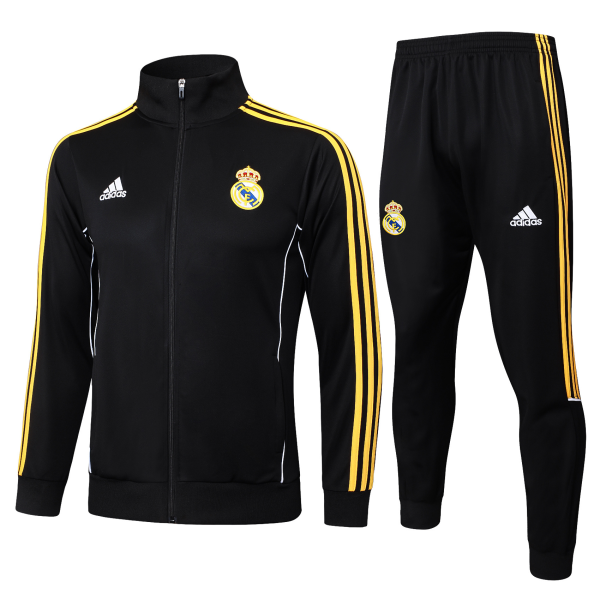Kids Real Madrid adidas Training Tracksuit 25/26 Black