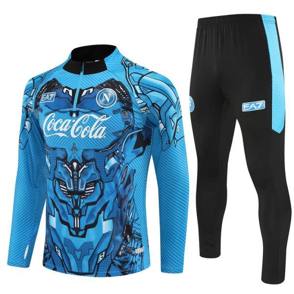 SSC Napoli Sky Blue Training Sweatshirt 2025/2026