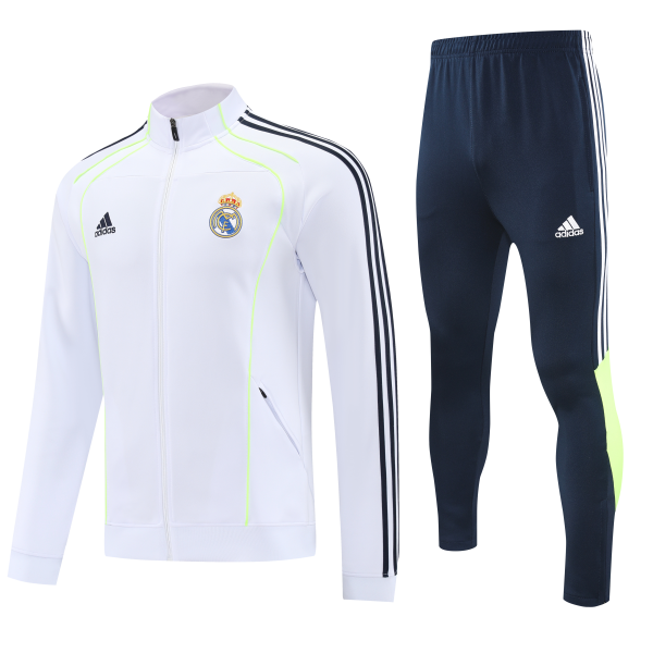Men's Real Madrid adidas Training Tracksuit 25/26 White