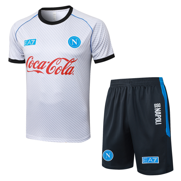 SSC Napoli White/Silver Training Jersey 2025/2026