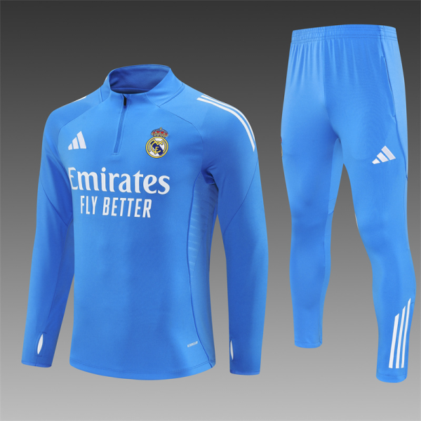 Real Madrid adidas Training Set 25/26 Blue