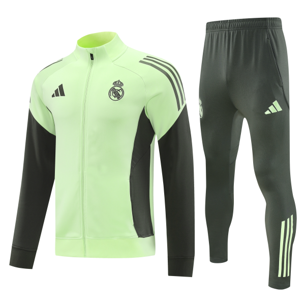 Mens adidas Training Tracksuit 25/26 Lime Green/ Dark Olive