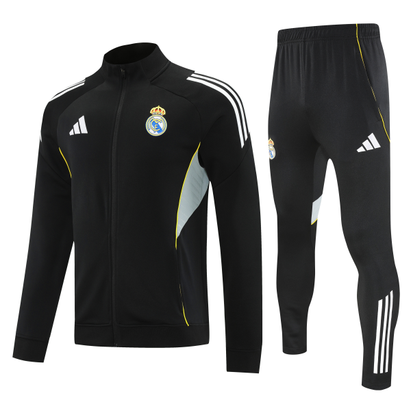 Men's Real Madrid adidas Training Tracksuit 25/26 Black