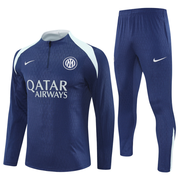 FC Inter 1/4 Zipper Training Set 2025/26 KIDS