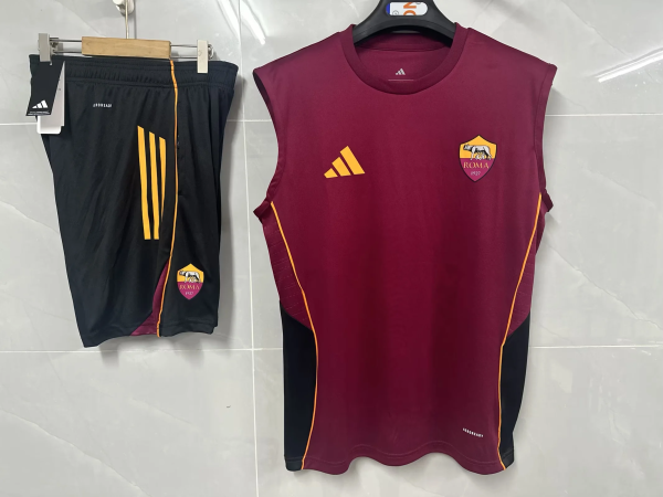 AS Roma Sleeveless Training Jersey 2025/26