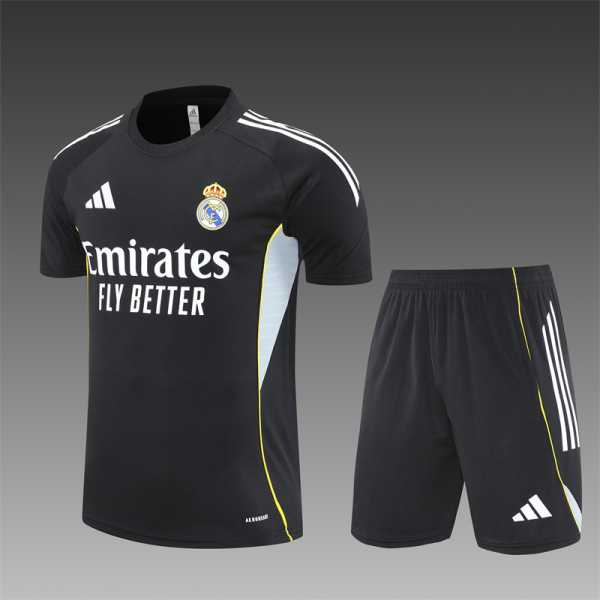 Real Madrid adidas Training Set 25/26 Black
